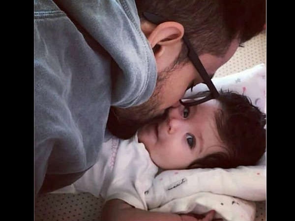 Inaaya Is Daddy's Girl