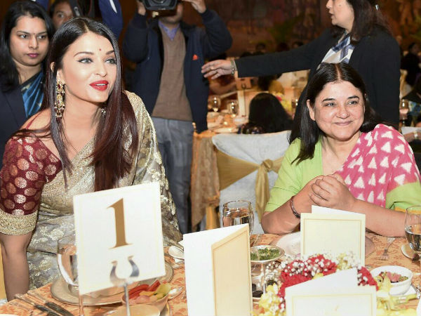 Aishwarya With Maneka