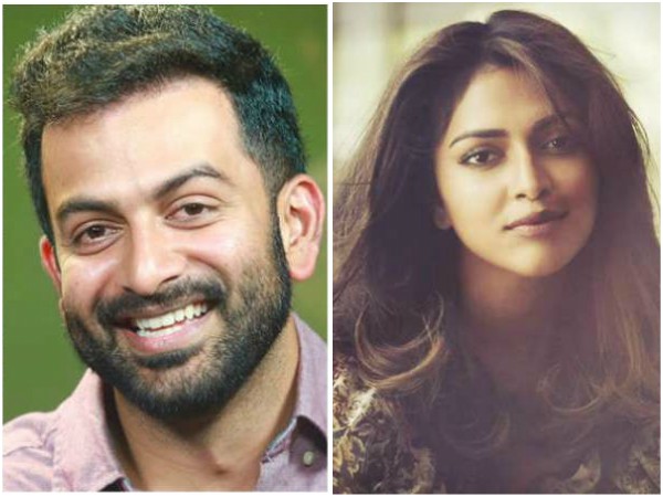 Prithviraj & Amala Paul..