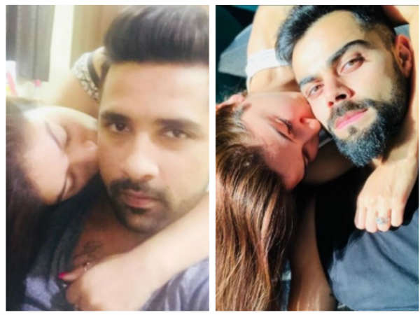 Puneesh & Bandgi Copy Virat & Anuskha