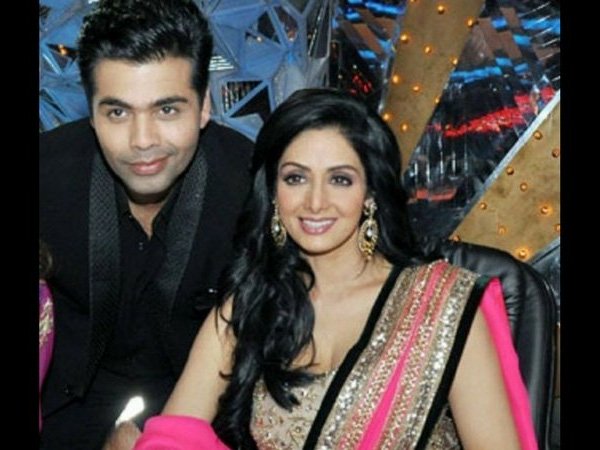 Karan Johar Always Wanted To Direct Sridevi In A Film