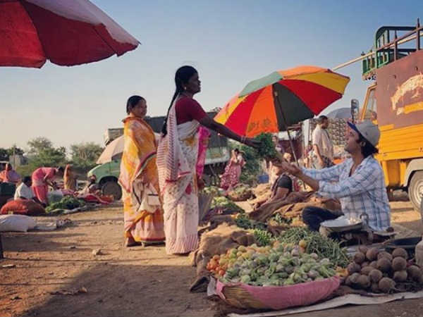 Sunil As A Vegetable Seller