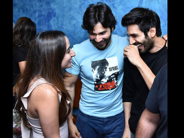 Kartik Meets Varun's GF Natasha
