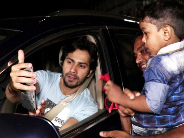 Varun's Sweet Gesture For A Fan