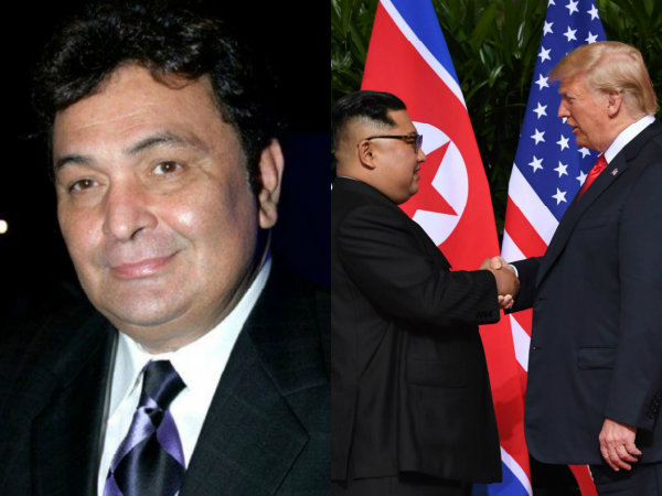 Donald Trump Kim Jong Un Rishi Kapoor Donald Trump Kim Jong Un Rishi Kapoor