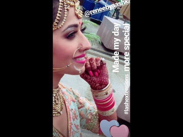 Ridheema Handled All The Arrangements