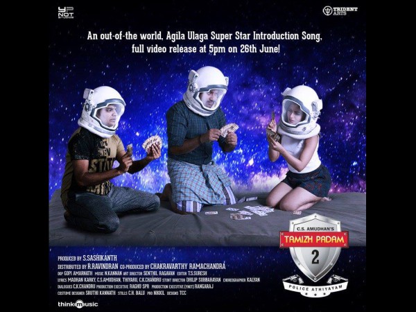 Tamizh Padam 2 Spoofs Tik Tik Tik With A Funny Poster! Tamizh Padam 2 Spoofs Tik Tik Tik With A Funny Poster!