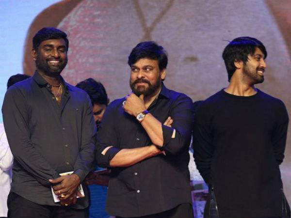 Chiranjeevi Graces Vijetha Audio Launch Chiranjeevi Graces Vijetha Audio Launch