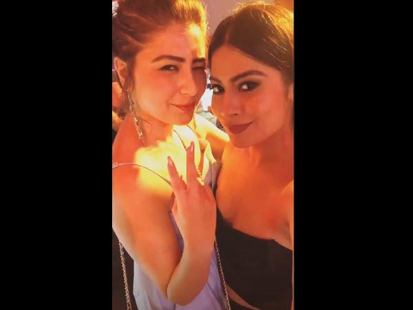 Krishna Mukherjee & Aditi Bhatia Having Fun