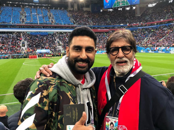 fifa-world-cup-2018-amitabh-abhishek-shweta-bachchan-witness-france-victory-see-picture fifa-world-cup-2018-amitabh-abhishek-shweta-bachchan-witness-france-victory-see-picture