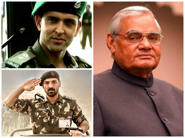 Atal Bihari Vajpayee Hrithik Roshan John Abraham Parmanu Lakshya Atal Bihari Vajpayee Hrithik Roshan John Abraham Parmanu Lakshya