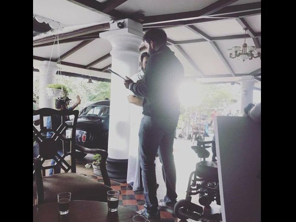 Mohanlal, The Actor And Prithviraj, The Director At The Sets Of Lucifer! Mohanlal, The Actor And Prithviraj, The Director At The Sets Of Lucifer!