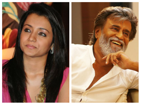 Trisha To Work With Superstar Rajinikanth For The First Time? Trisha To Work With Superstar Rajinikanth For The First Time?