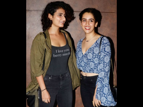 Sanya Is Excited To Watch Fatima's Film