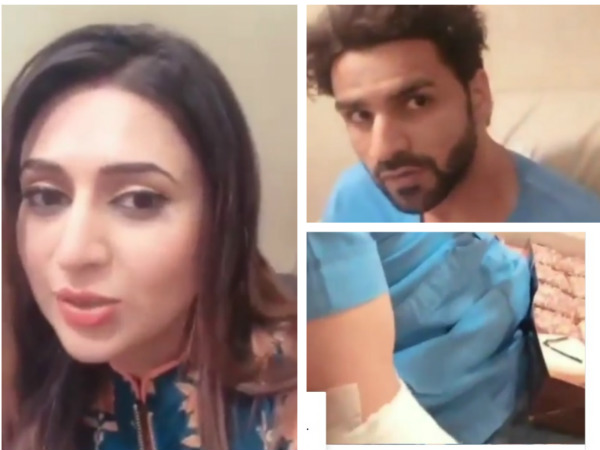 Vivek Dahiya Injured On Qayamat Ki Raat Sets; Worried Divyanka Tripathi Shares Videos! Vivek Dahiya Injured On Qayamat Ki Raat Sets; Worried Divyanka Tripathi Shares Videos!