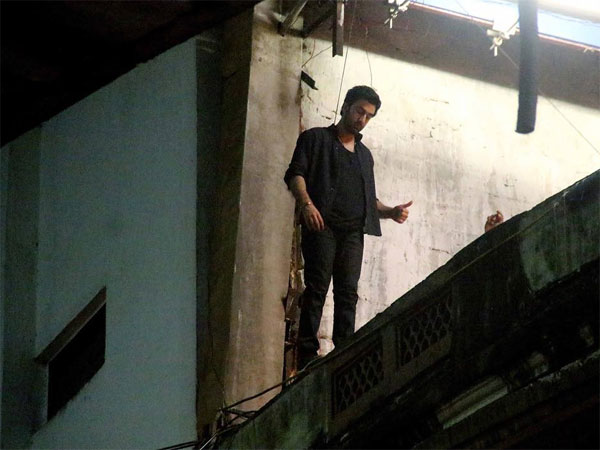 Ranbir Caught On Camera