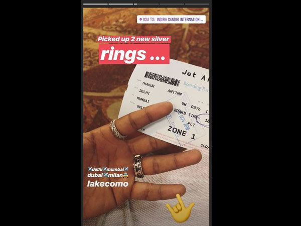 Deepika Padukone's Hairstylist Shares Flight Details