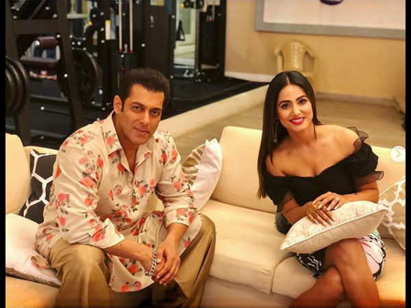 Hina Khan Thanks Salman Khan For Motivating Her Hina Khan Thanks Salman Khan For Motivating Her