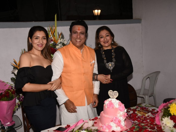 The Birthday Boy With His Family