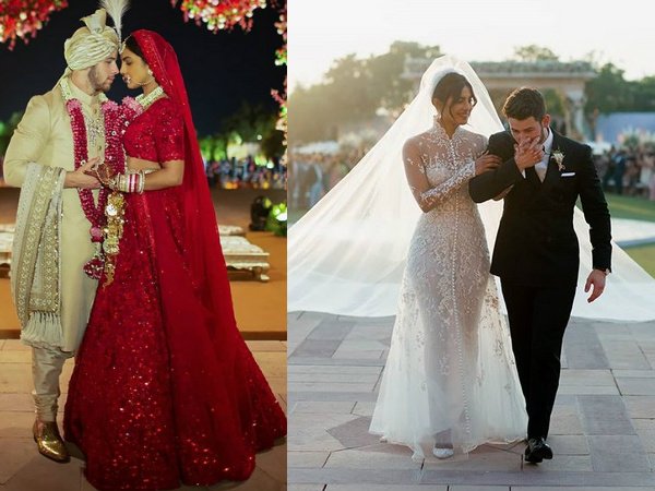Priyanka Gets Candid About Her Outfits From Christian & Hindu Weddings