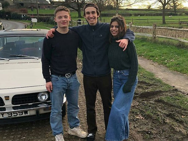 Suhana Khan With The Boys