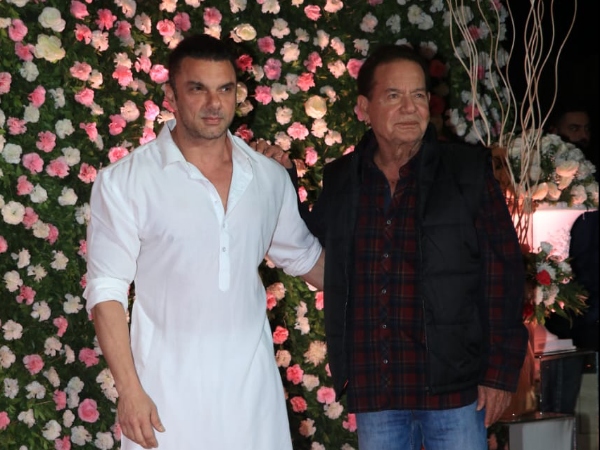 Sohail With Father Salim