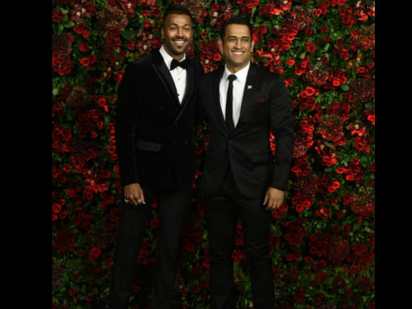 MS Dhoni & Hardik Pandya