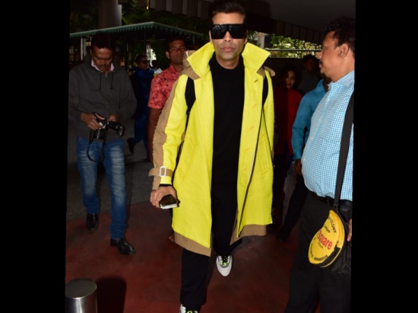 Karan Was Returning From A WEF Meet At Davos