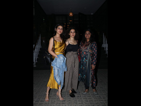 Fatima Celebrates B'Day With Sanya Malhotra & Ashwini Iyer