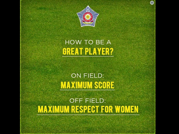 Mumbai Police Takes A Jibe At The Cricketers!