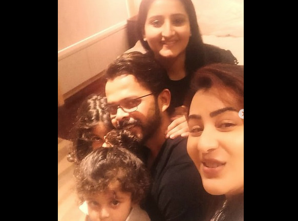 Shilpa With Sree & His Family