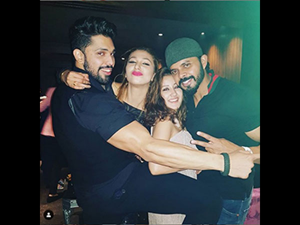 Sreesanth Parties With Jasleen, Shiv & Roshmi
