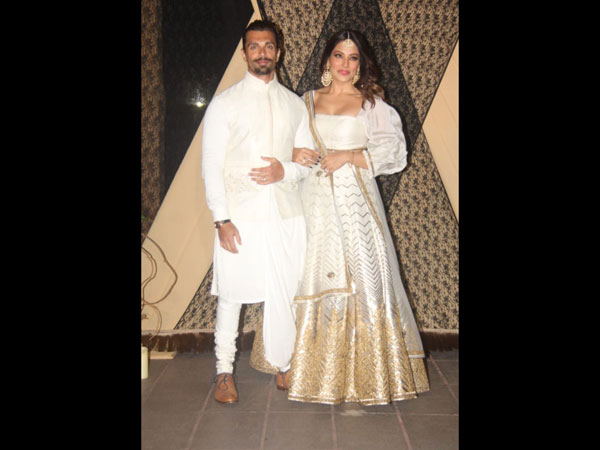 Bips & Karan Twin In White