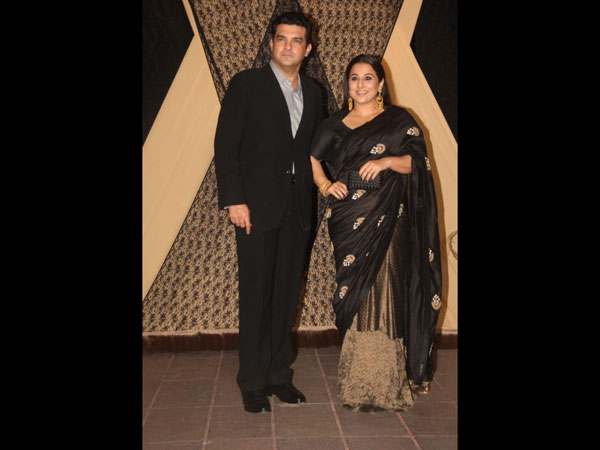 Vidya Balan & Siddharth Roy Kapur Attend The Reception