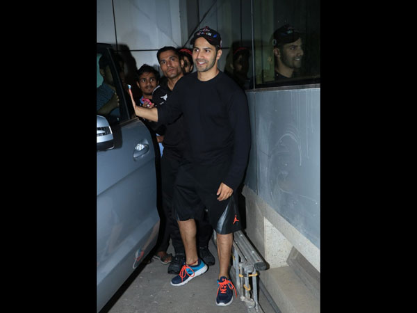 Varun Dhawan Snapped At A Dance Class; Prepping For ABCD?