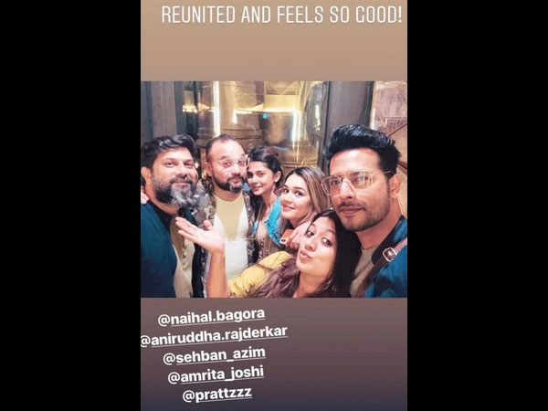 Bepannaah Actors Jennifer Winget & Sehban Azim’s Reunion