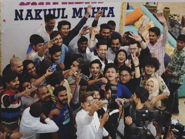 Nakuul Celebrates Birthday With Crew & Fans