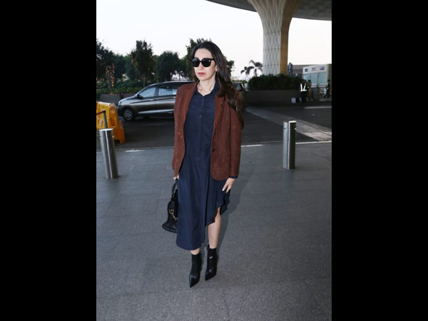 Karishma Kapoor Dons An Effortless Chic Look To The Airport