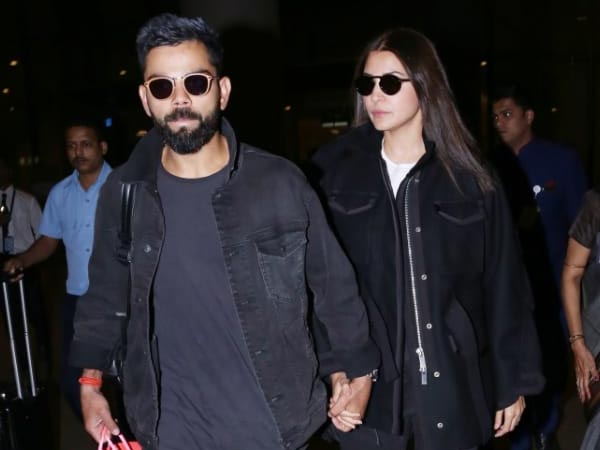 Anushka & Virat Return Hand In Hand