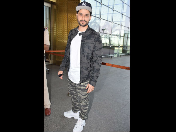Kunal Khemu's Casual Airport Look