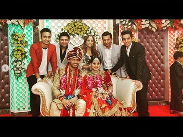 Bhumika Gurung With The Newly-weds