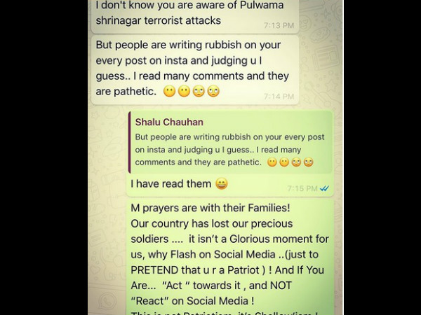 Rubina Gives Befitting Reply To The Trollers