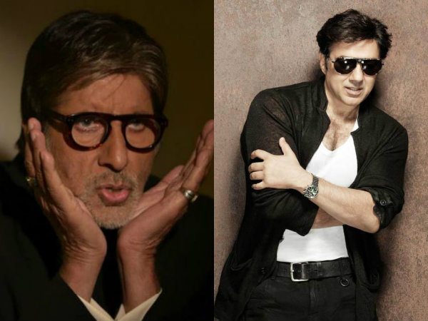 Sunny Deol Amitabh Bachchan Sunny Deol Amitabh Bachchan