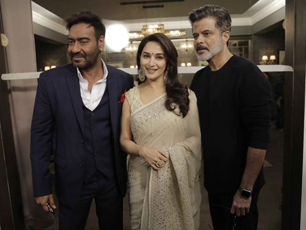 Anil Kapoor Madhuri Dixit Ajay Devgn Anil Kapoor Madhuri Dixit Ajay Devgn