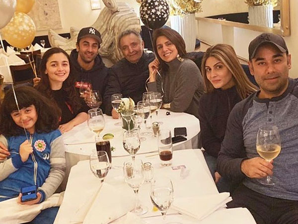 Rishi Kapoor, Neeti Kapoor & Family