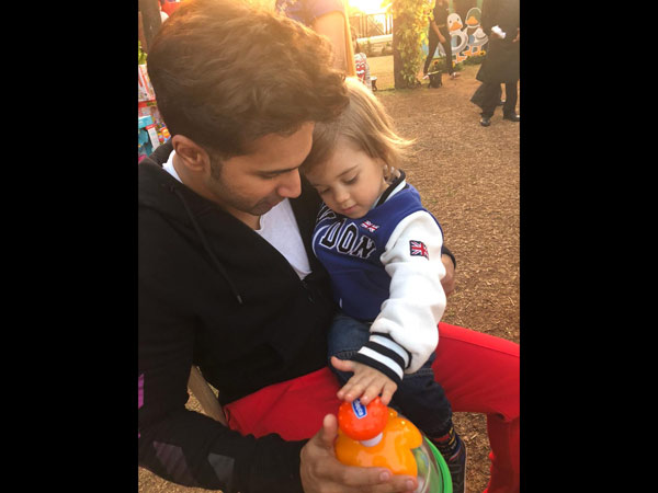 Varun Dhawan At Yash & Roohi's Birthday Party