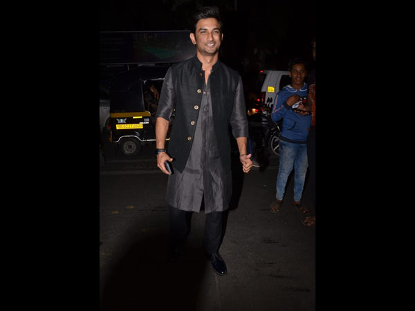 Sushant Singh Rajput Opted For An Ethnic Look For The Event