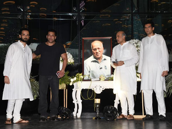 Salman and Sooraj Barjatya Snapped