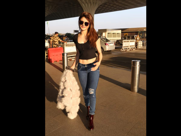 Urvashi's Casual Cool Airport Look