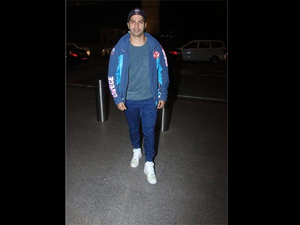 Varun Snapped At The Airport